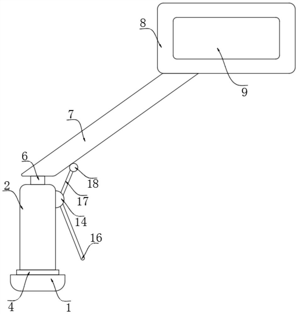 Dewatering anti-dazzling rearview mirror based on piezoelectric property