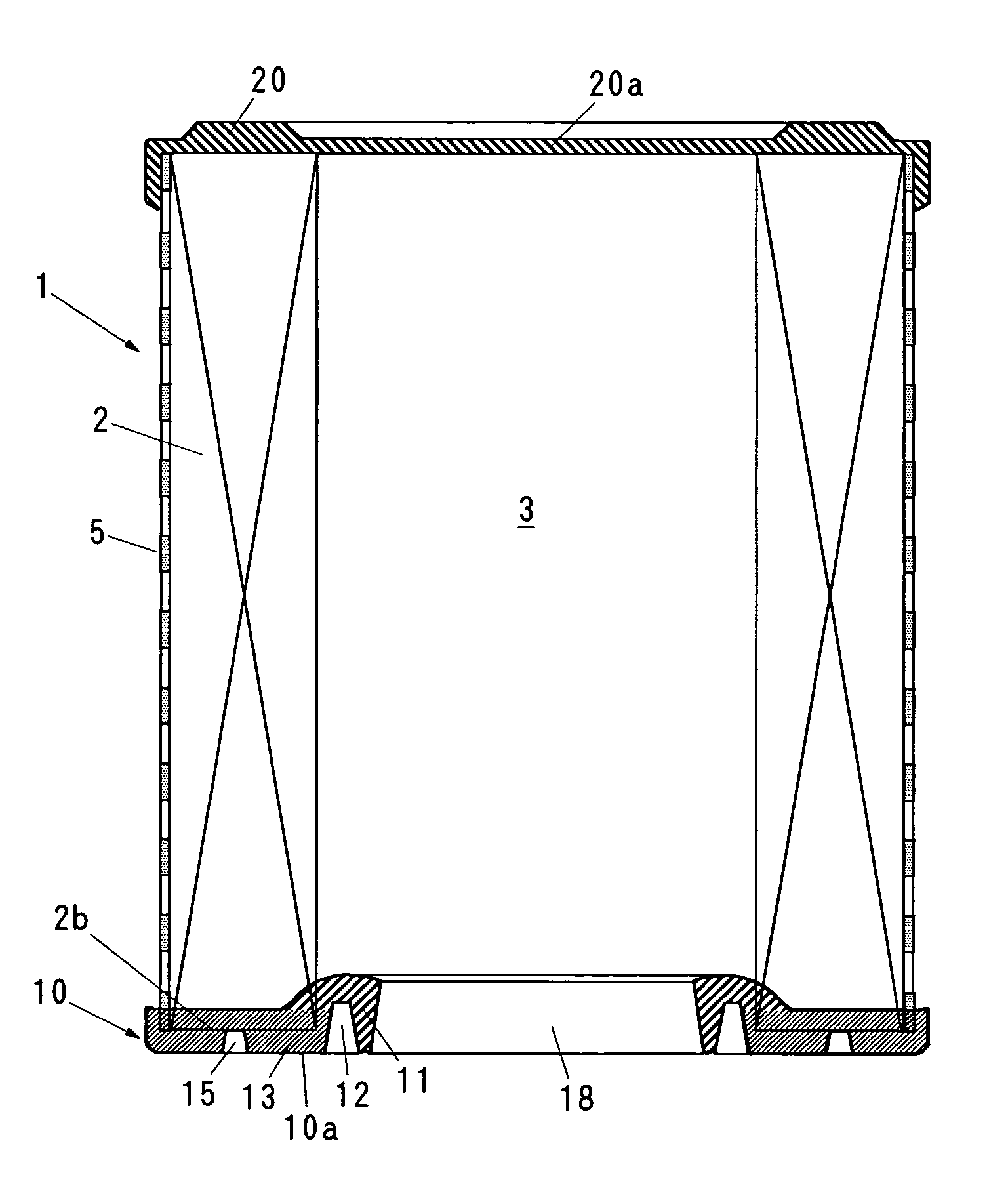 Air filter element and method of producing the same