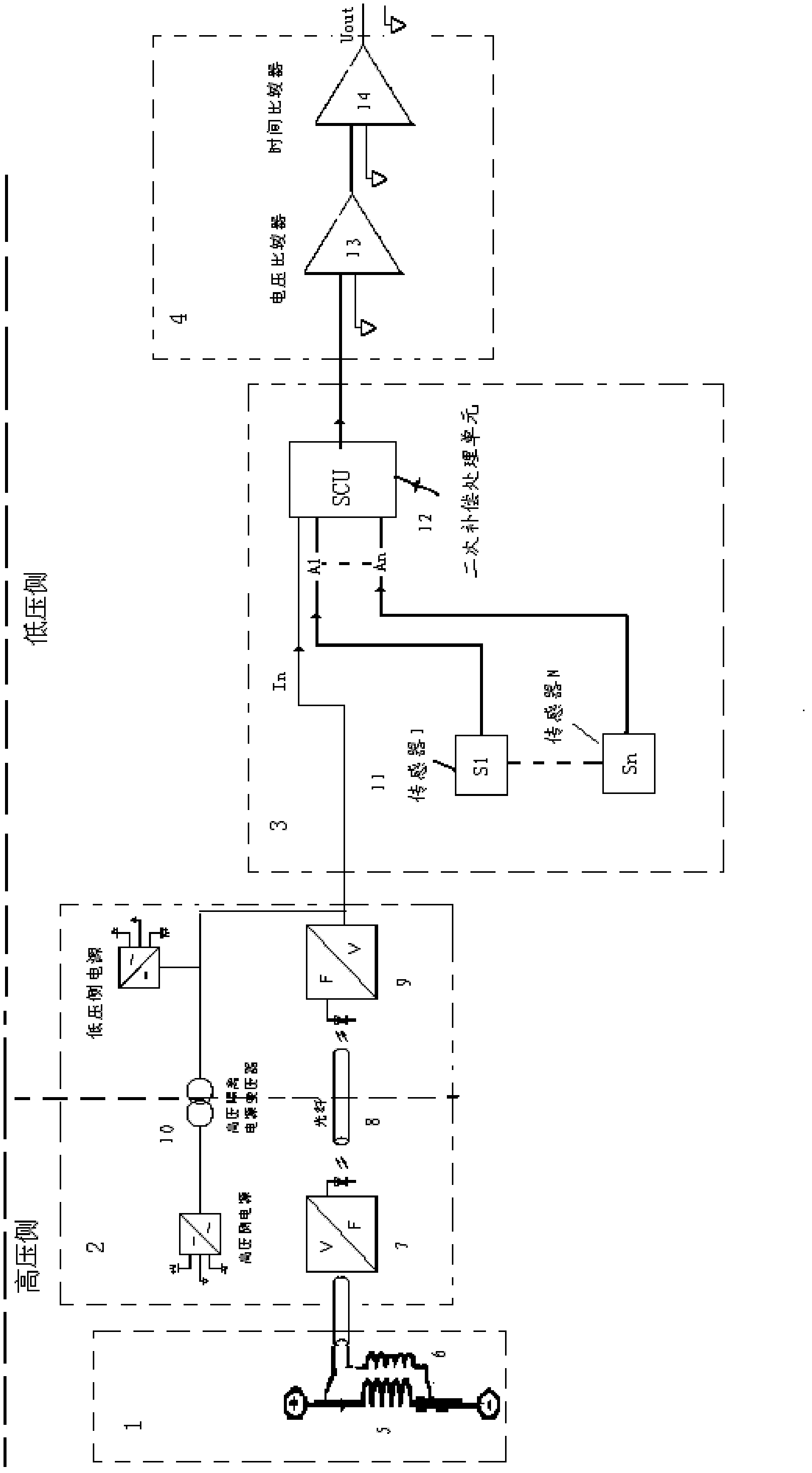 Quenching detection system used in superconducting magnet under pulsed field and method thereof