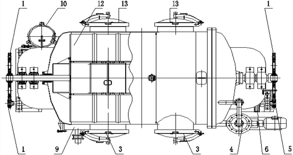 Novel drum type scouting machine