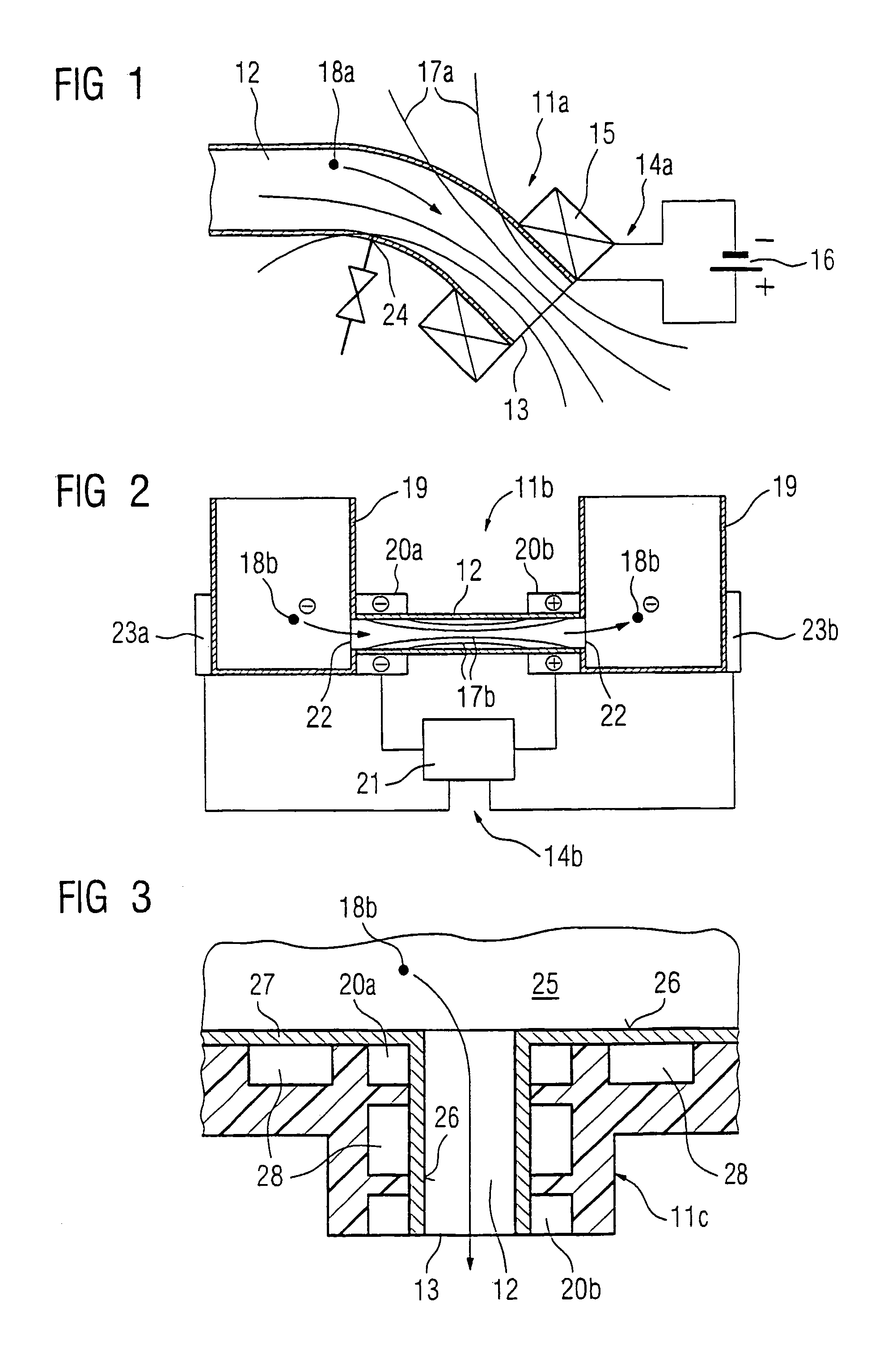 Transport system for nanoparticles and method for the operation thereof
