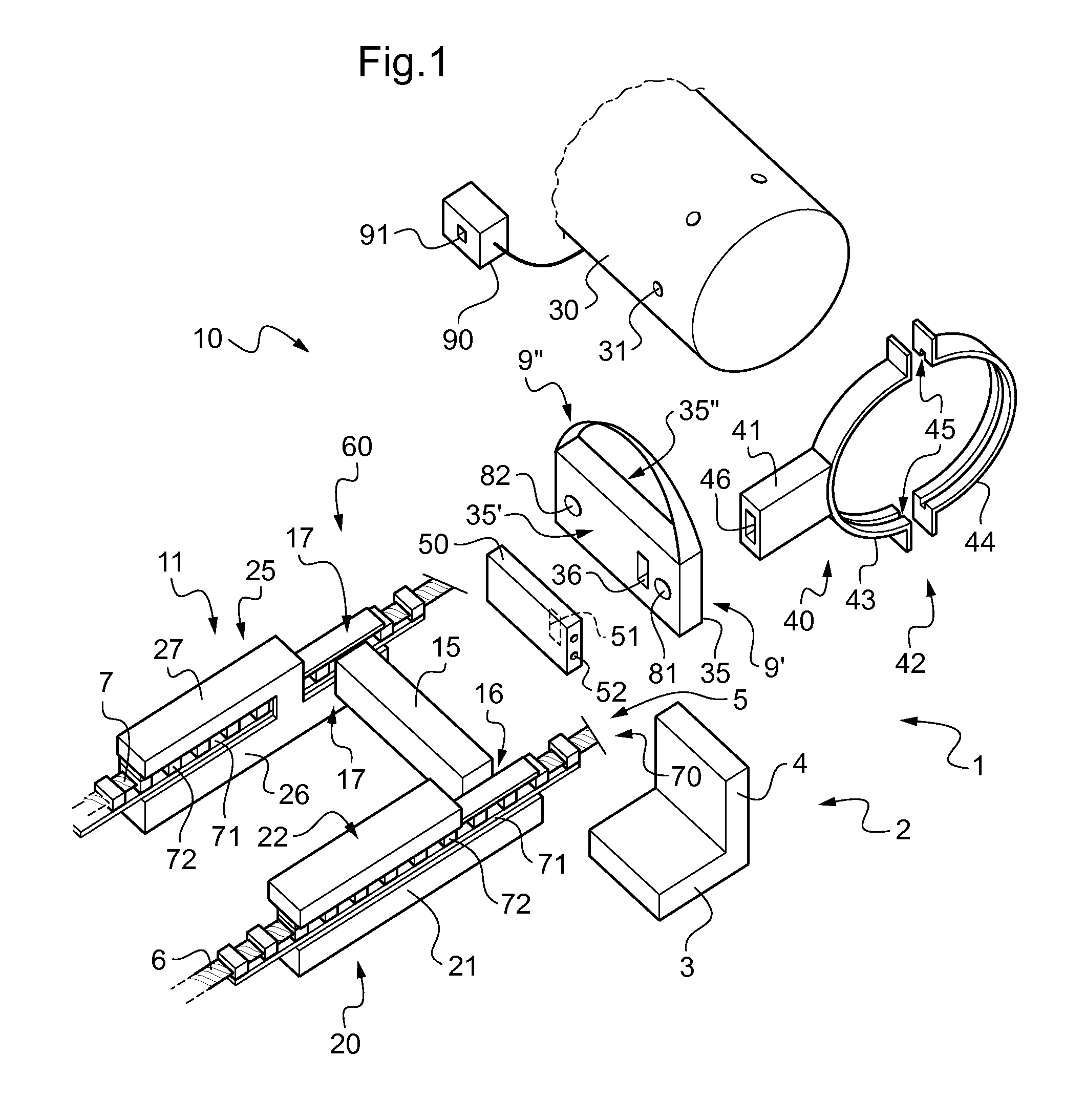 Device for protecting an individual sitting on a seat, a seat, and a vehicle