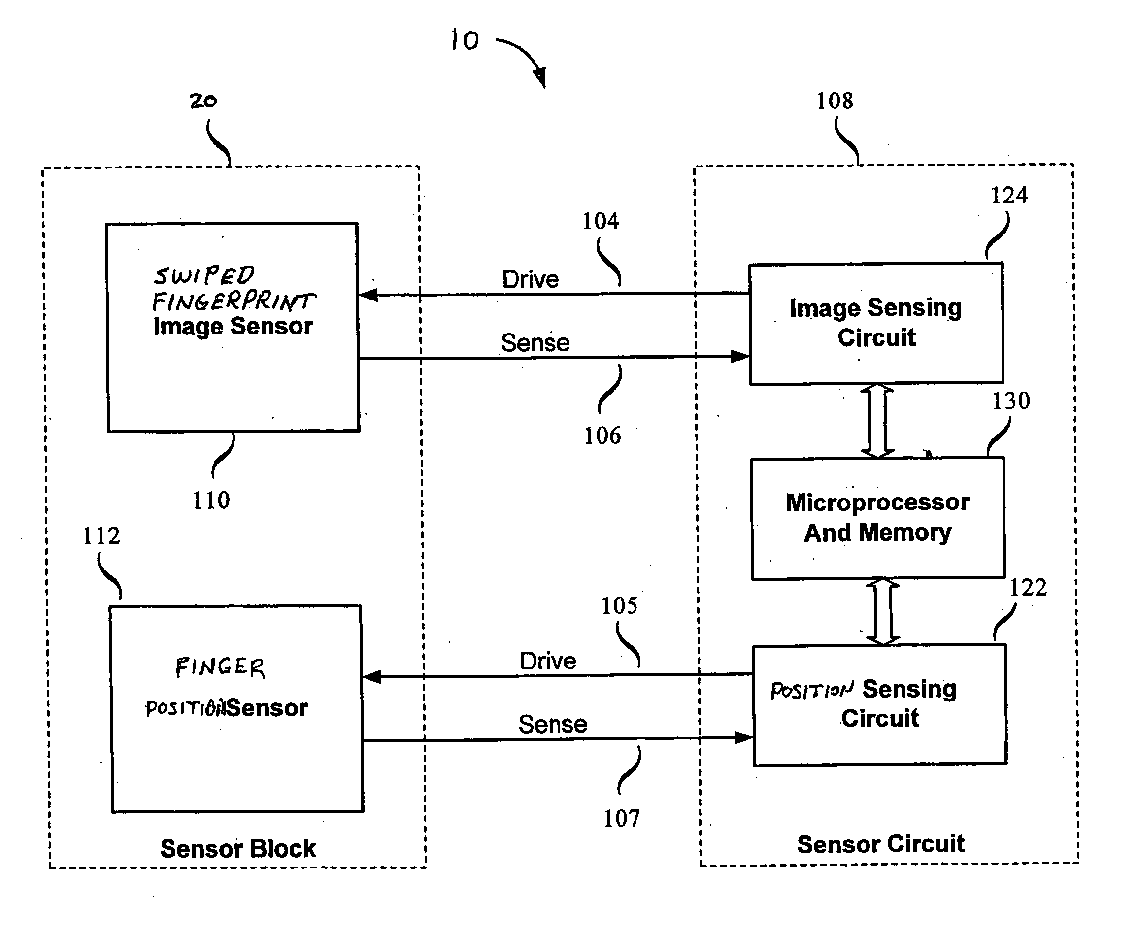 Methods and apparatus for acquiring a swiped fingerprint image