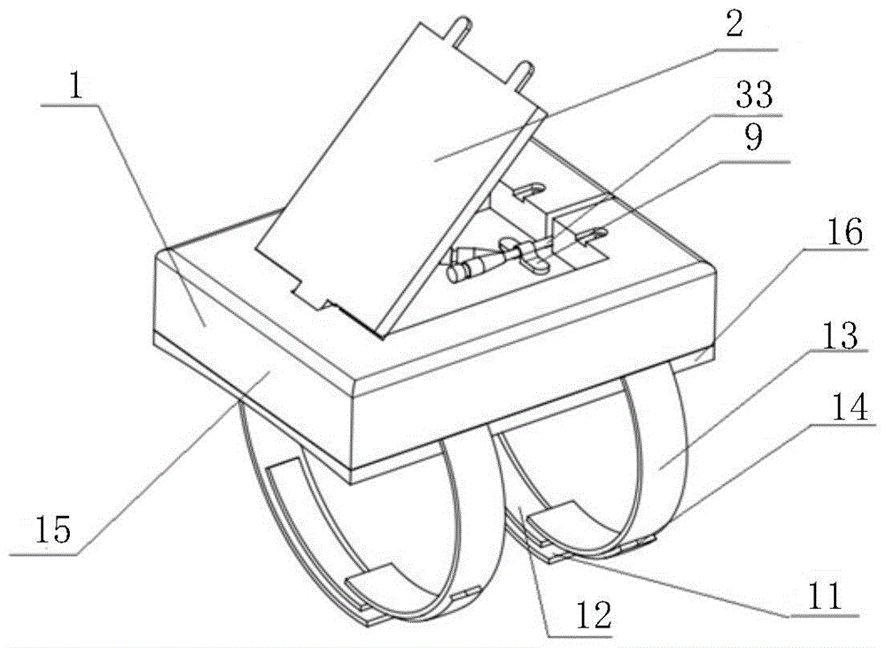 Protecting device for limb venous indwelling needle