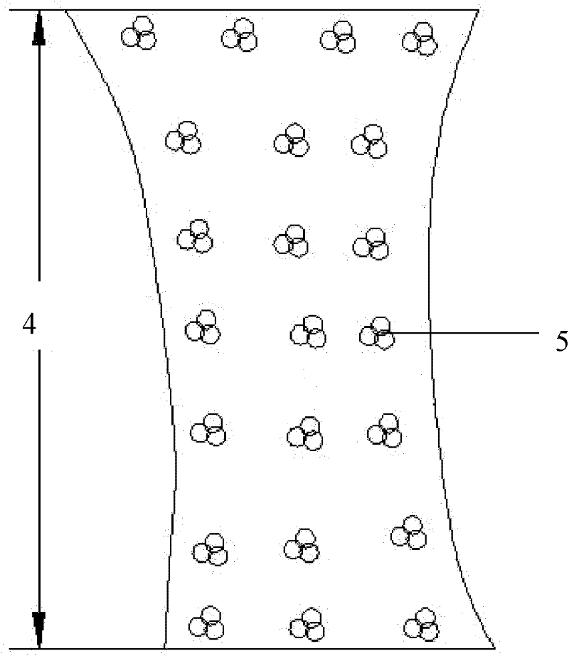 Silt retaining and consolidating method for use in debris flow gully ecological engineering and use thereof