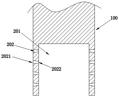 Sampling rod for fecal sampling device