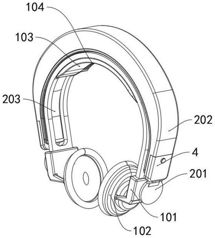 Headset type music treatment device