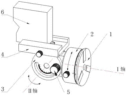 Multi-freedom degree laser displacement sensor system and spiral bevel gear measurement method