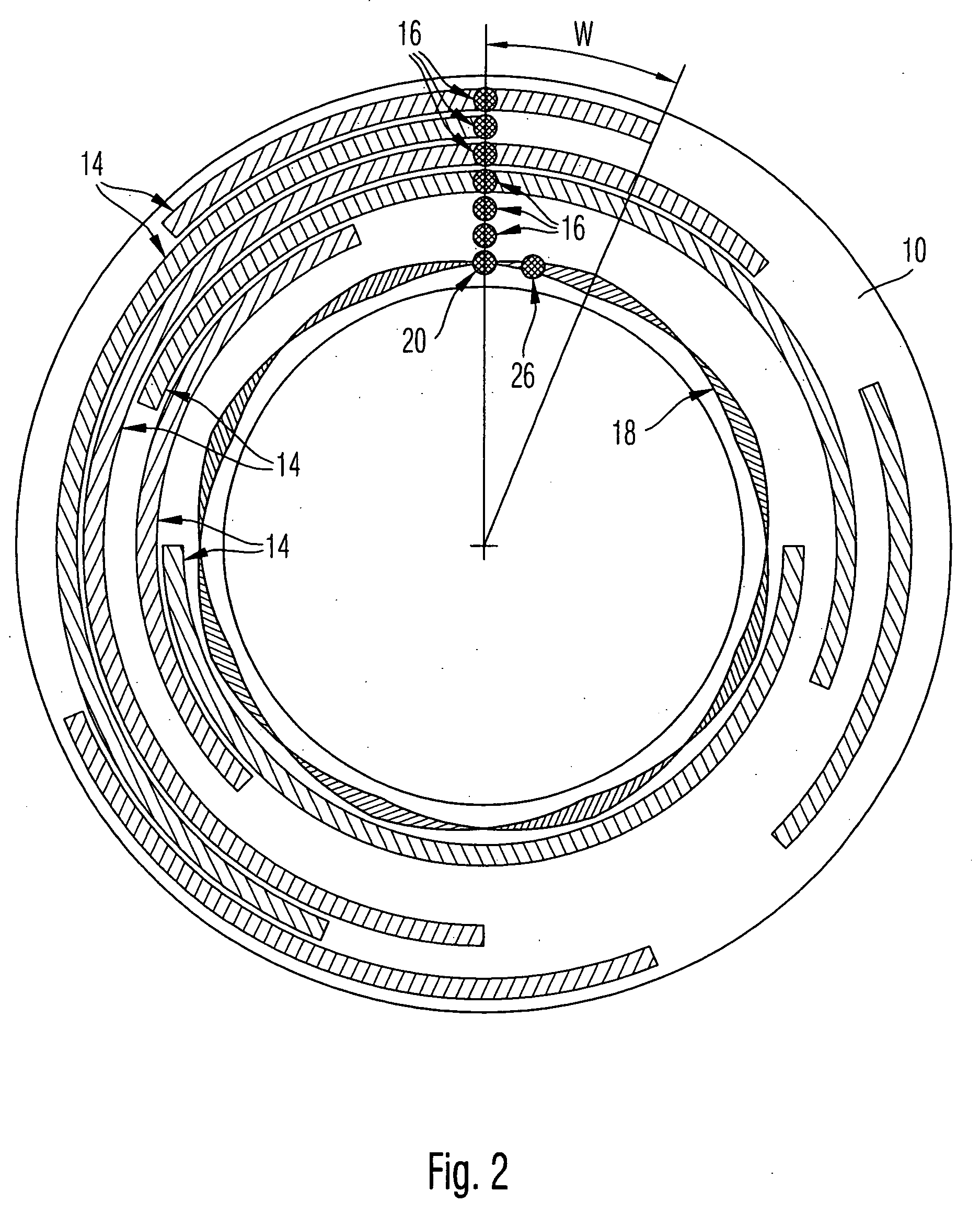 Rotation angle transmitter and method of scanning a code disc of a rotation angle transmitter