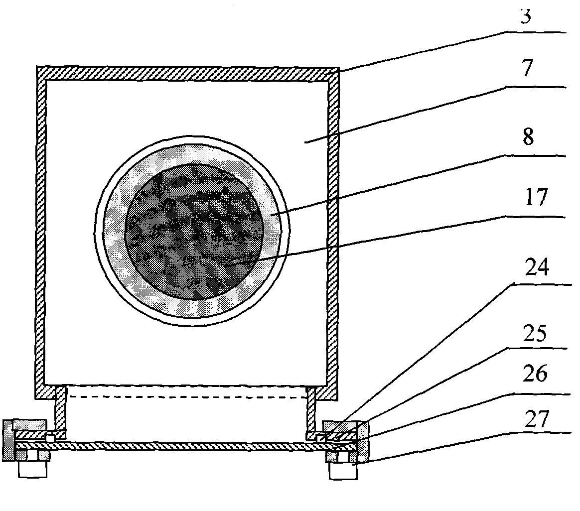 Microwave irradiation pressurized sintering equipment and use method thereof