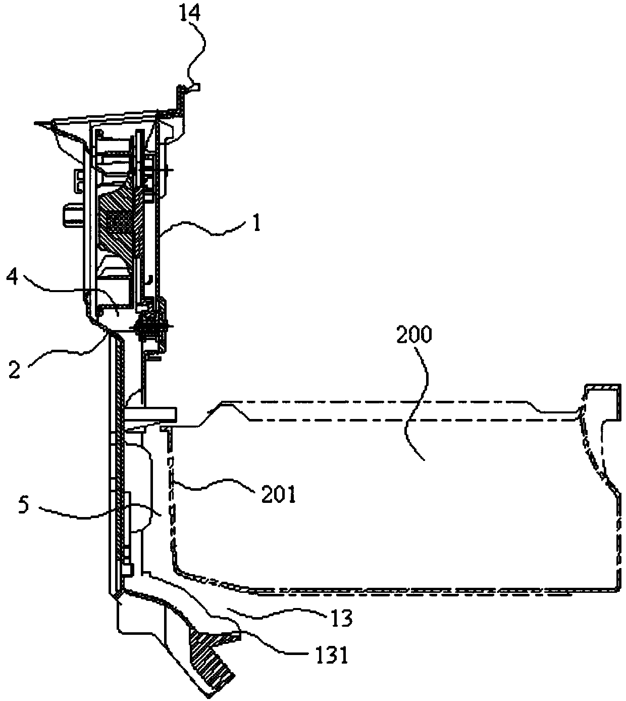 Air duct assembly of air-cooled refrigerator and air-cooled refrigerator