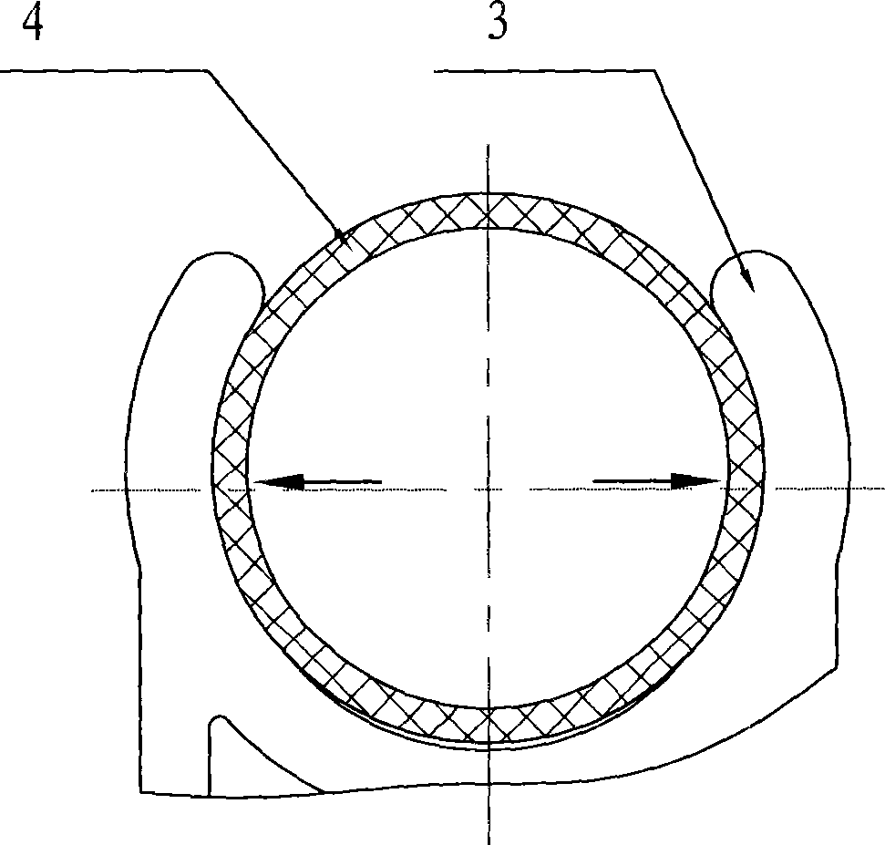 Pipe clamp structure
