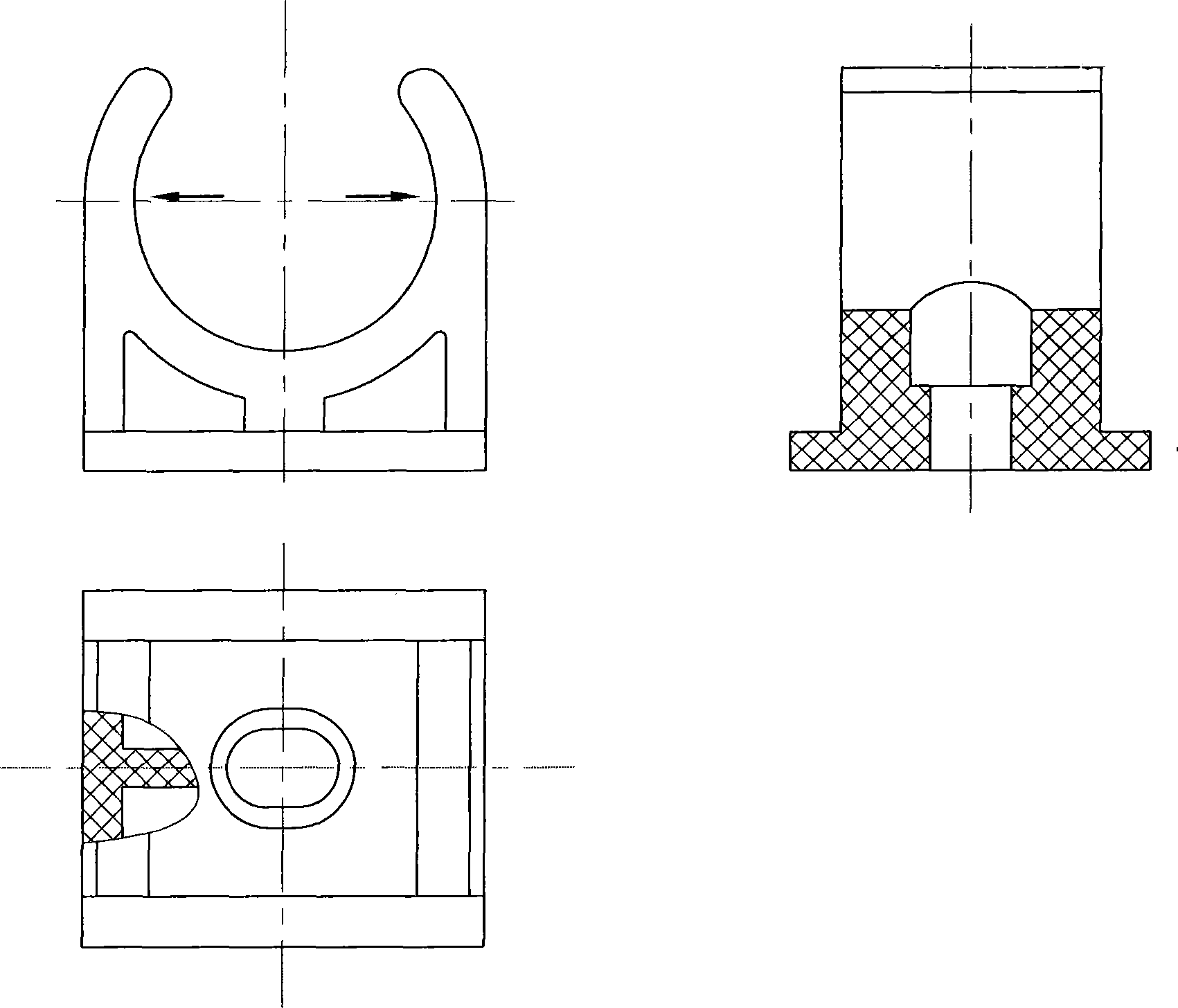 Pipe clamp structure