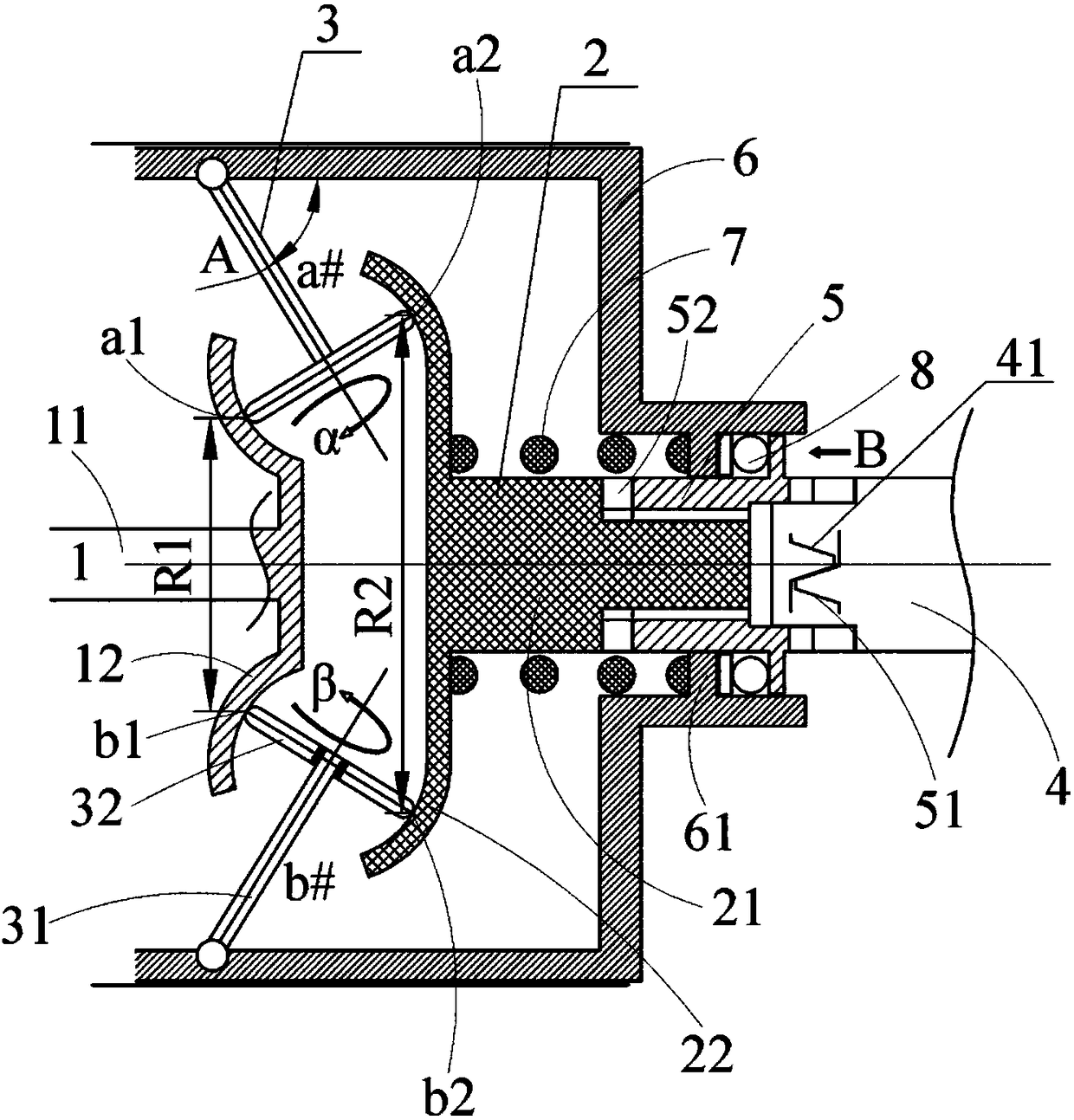 Continuously variable transmission device capable of automatically adjusting motion state and method of use thereof