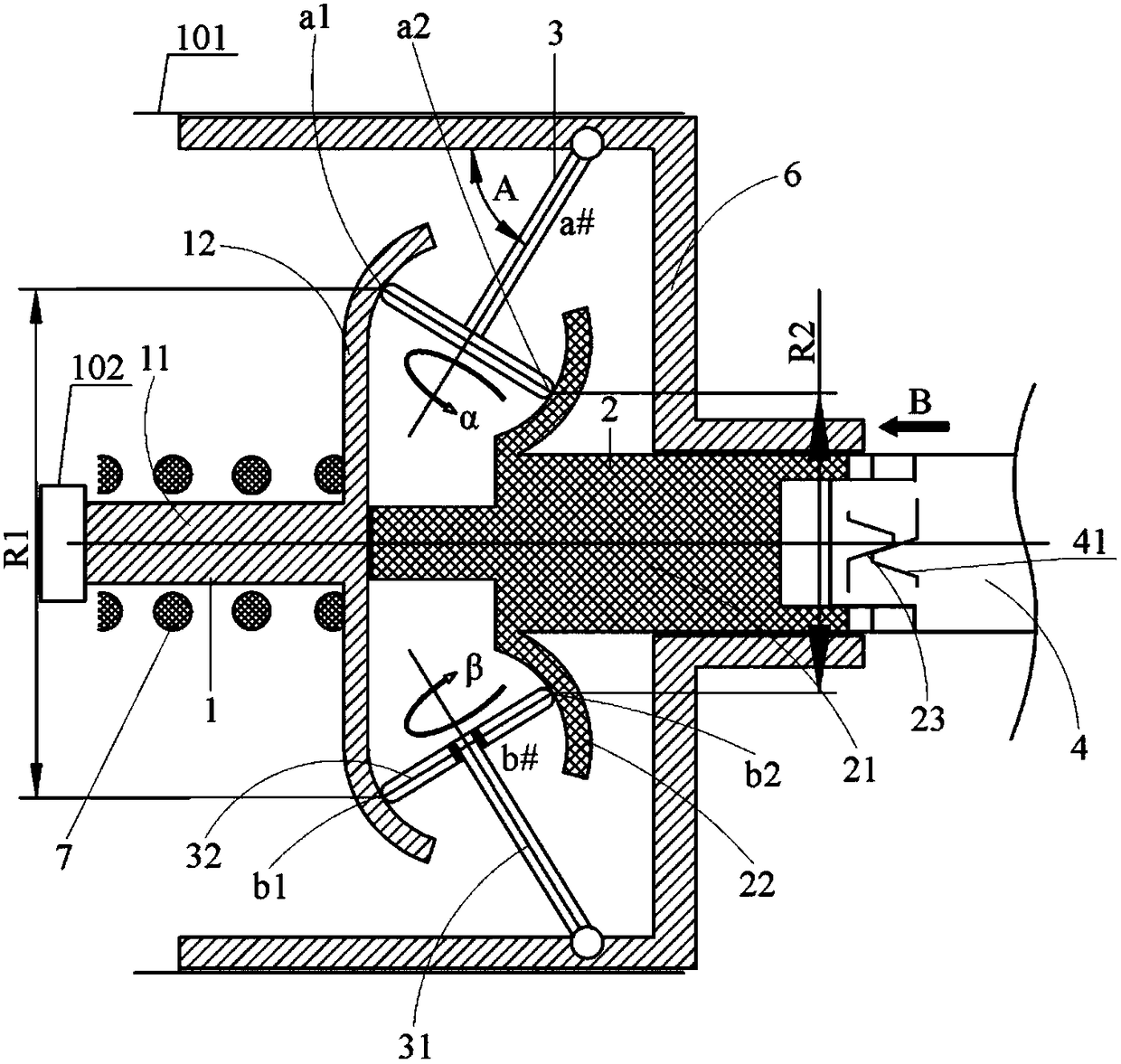 Continuously variable transmission device capable of automatically adjusting motion state and method of use thereof