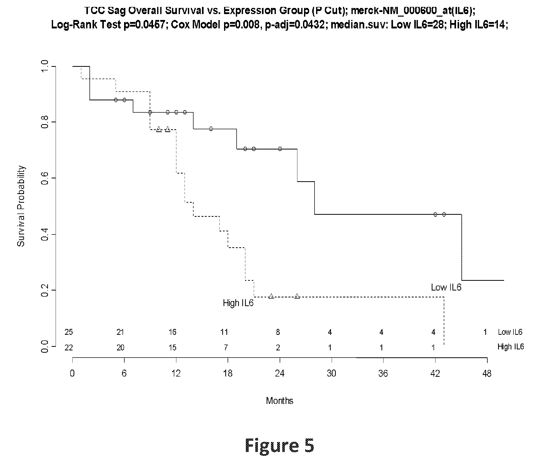 Methods of predicting high grade gliomas using senescence associated genes