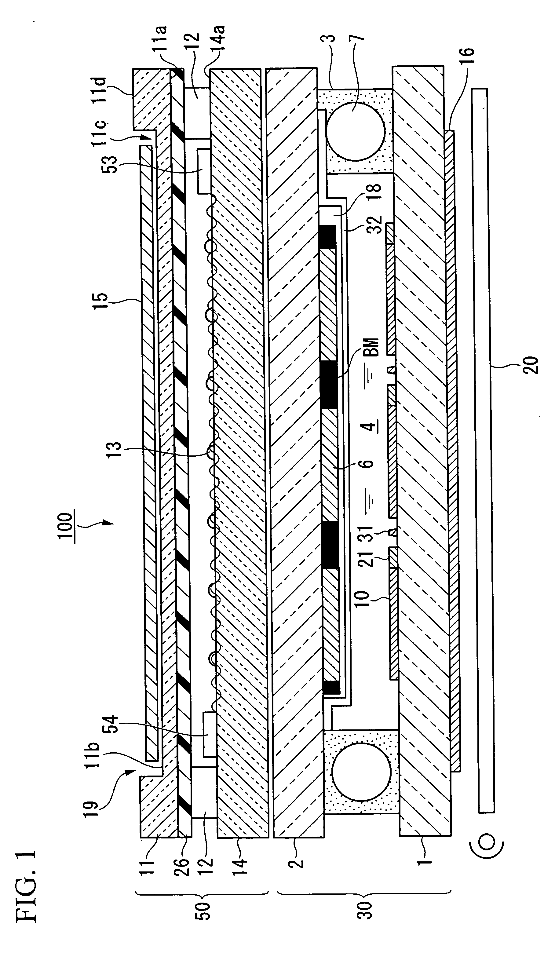 Electro-optical device and electronic equipment