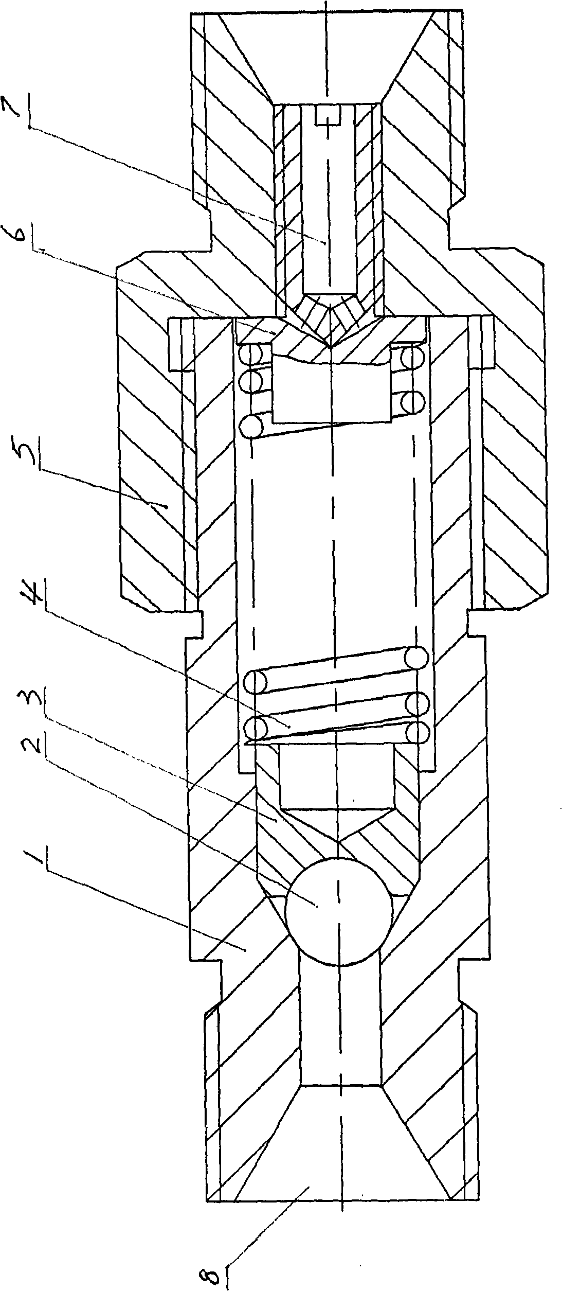 Ultra-high pressure sea water safety valve