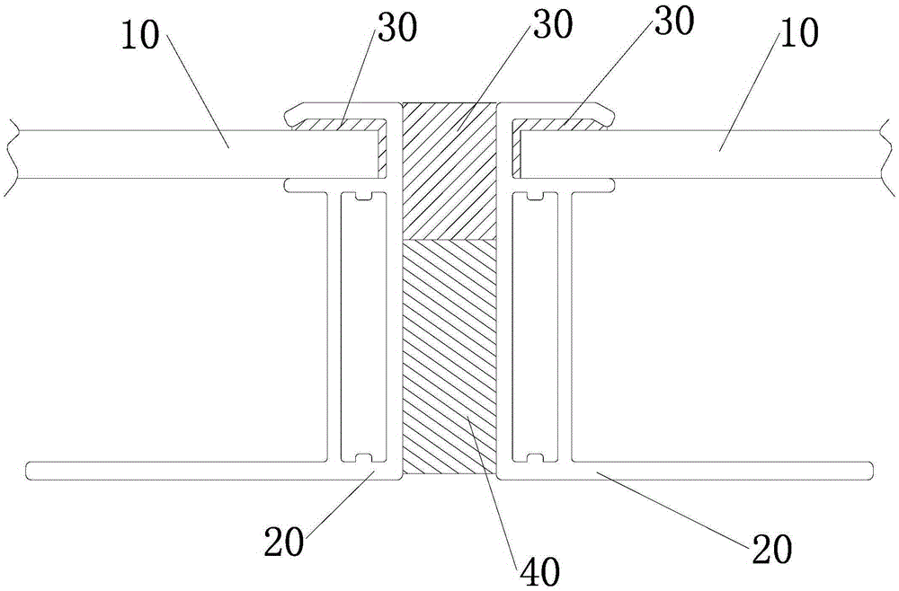 Solar energy photovoltaic assembly taping type bonding sealing structure