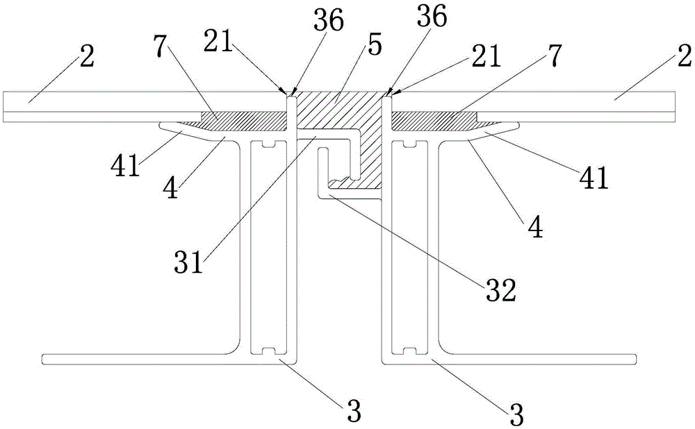 Solar energy photovoltaic assembly taping type bonding sealing structure