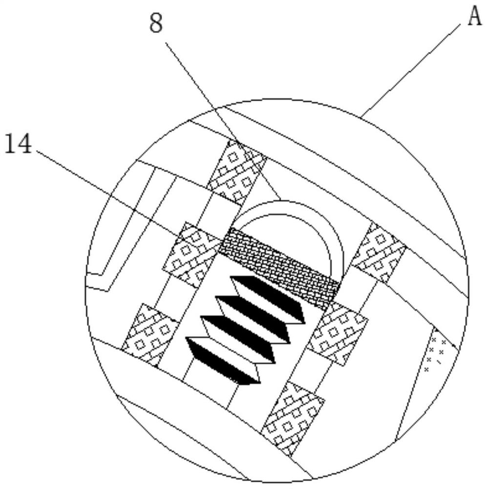 Cutter applied to slurry balance shield tunneling machine