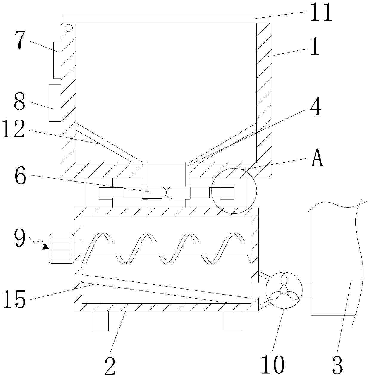 Automatic conveying device