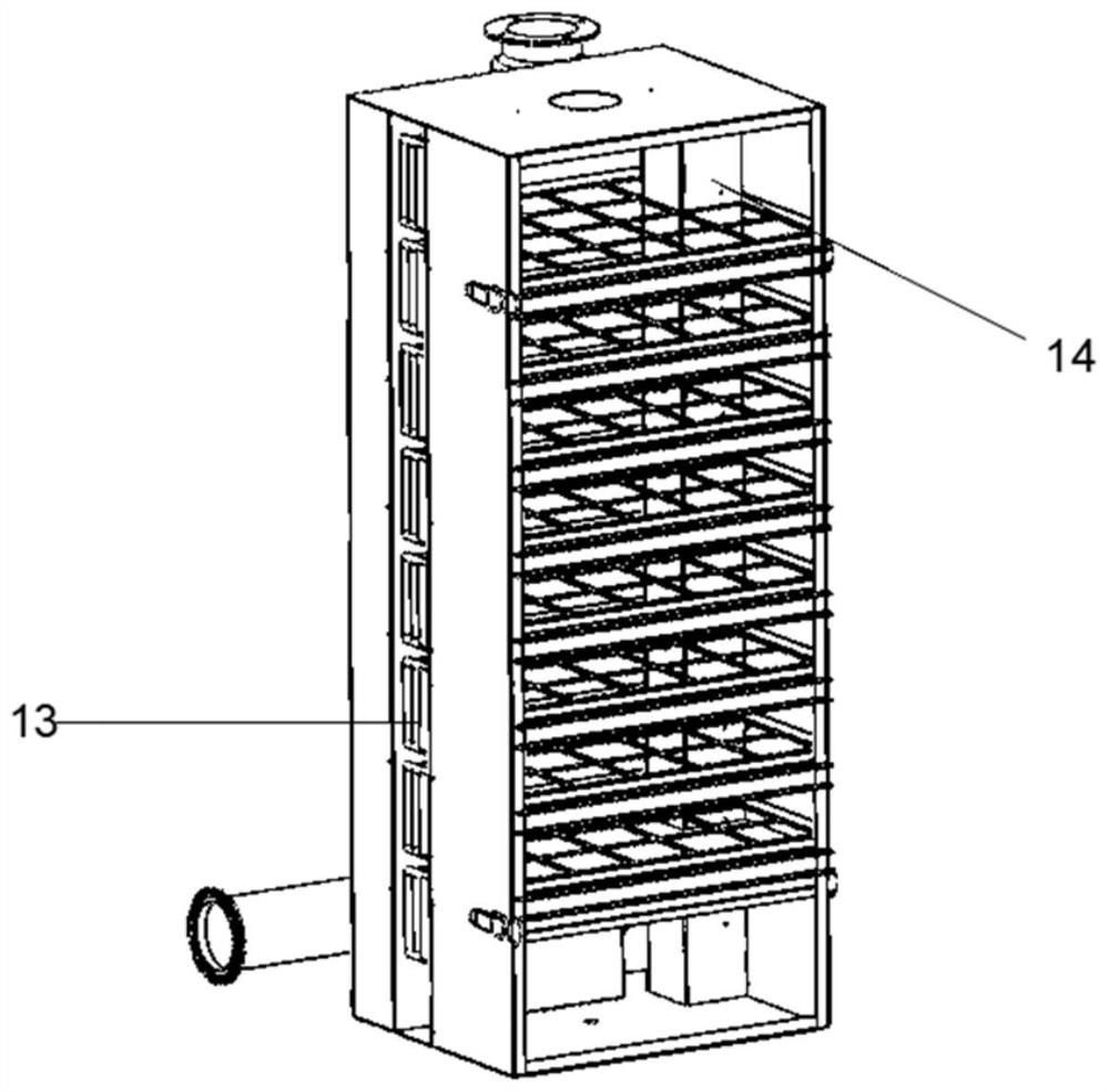 Integrated negative pressure sterilization and deodorization garbage treatment device