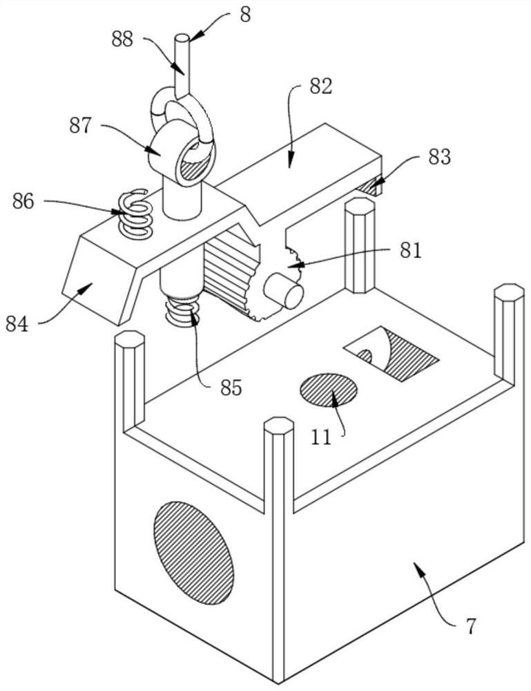 Fire rescue moving device with emergency stop structure