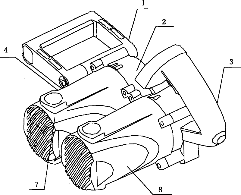 Double-motor cutting machine