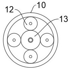 Annealing equipment for invisible protective mesh wire rope processing