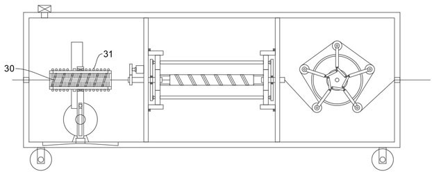 Annealing equipment for invisible protective mesh wire rope processing