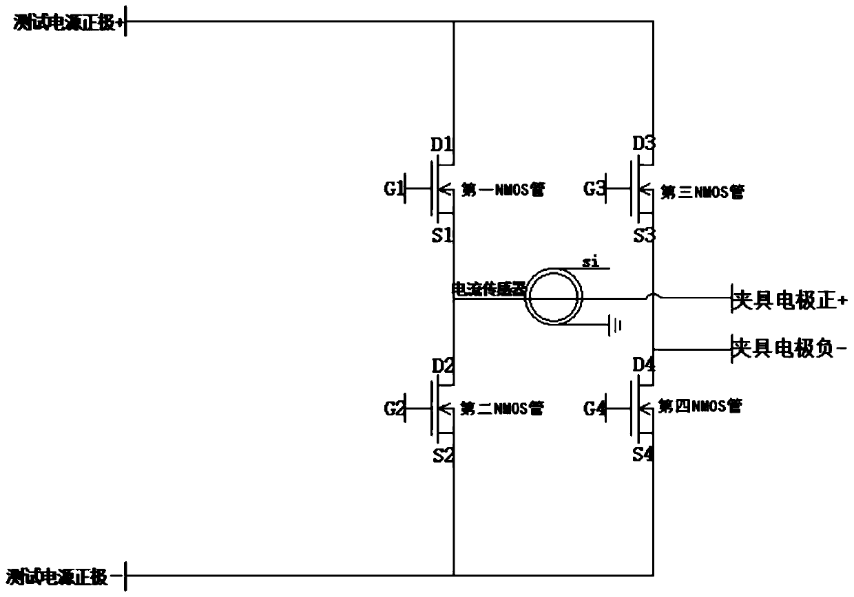 Test system applied to LED lamp test fixture