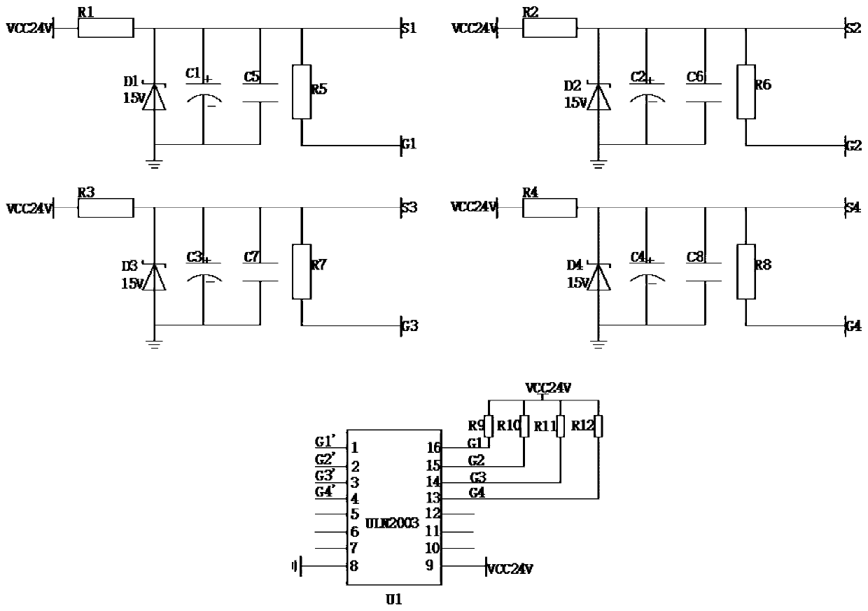 Test system applied to LED lamp test fixture