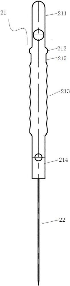 Acupuncture needle and sleeve thereof