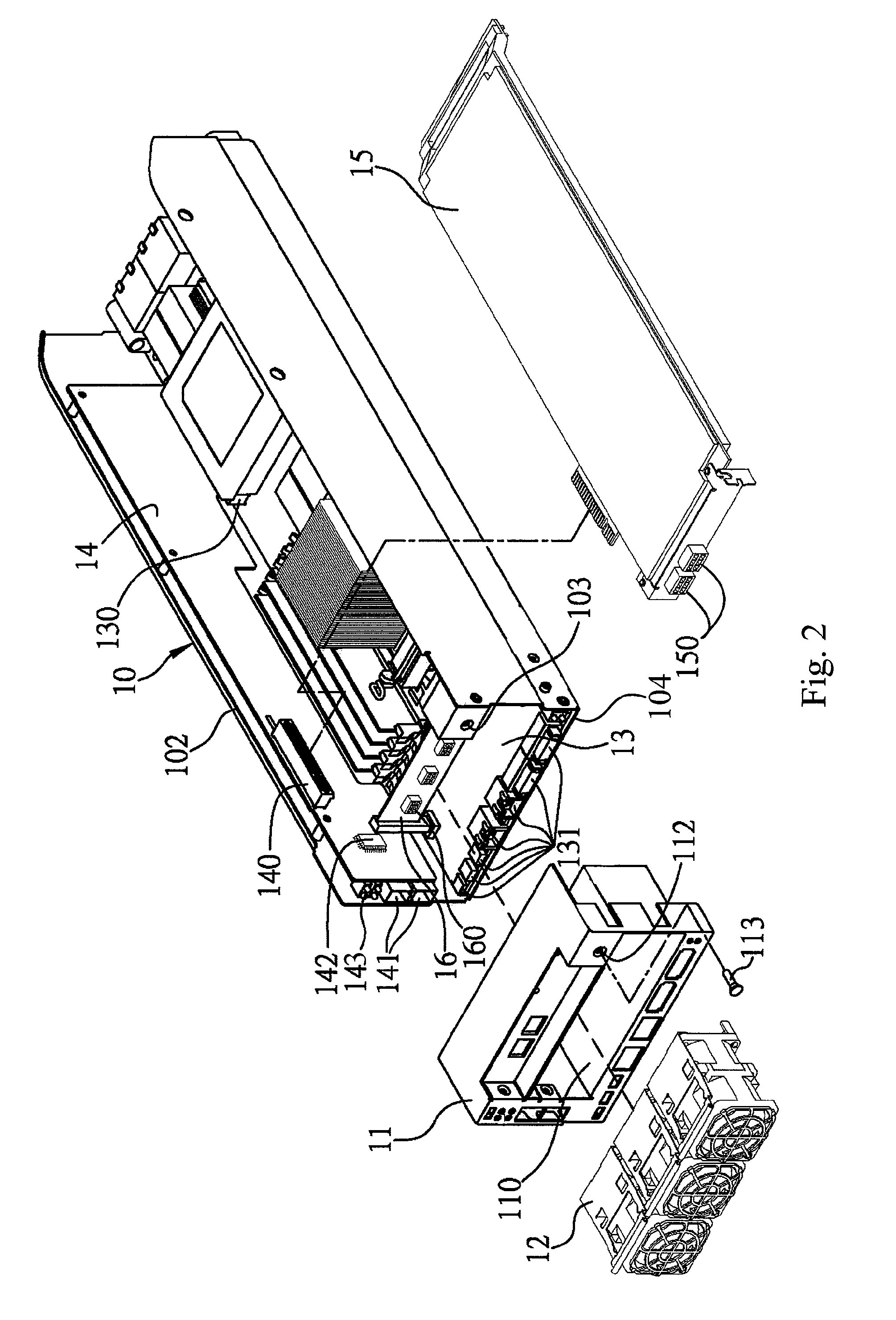 Physical configuration of computer system