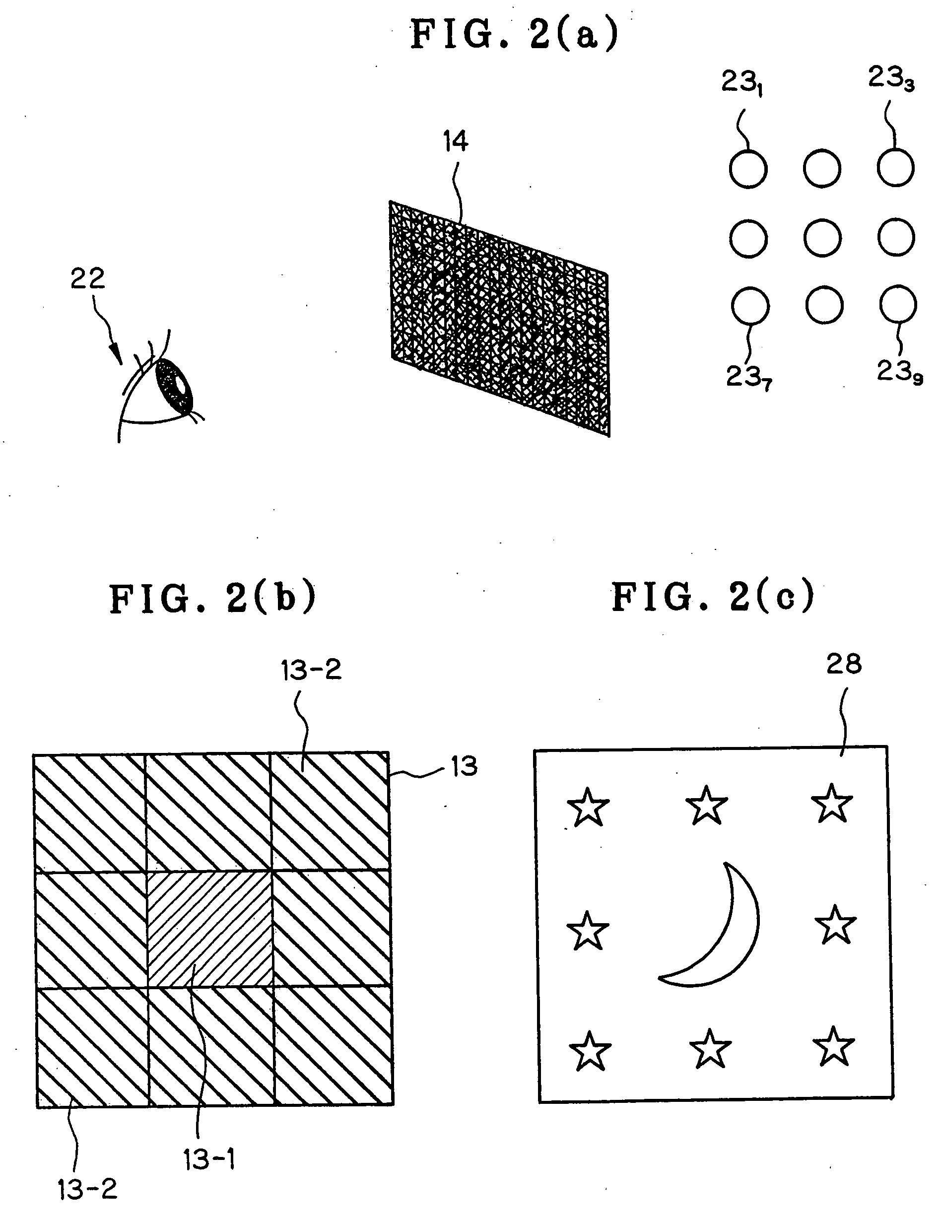 Hologram and holographic viewing device incorporating it