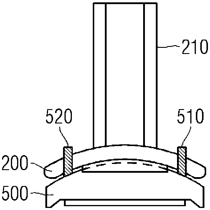 Adapter for clamping device