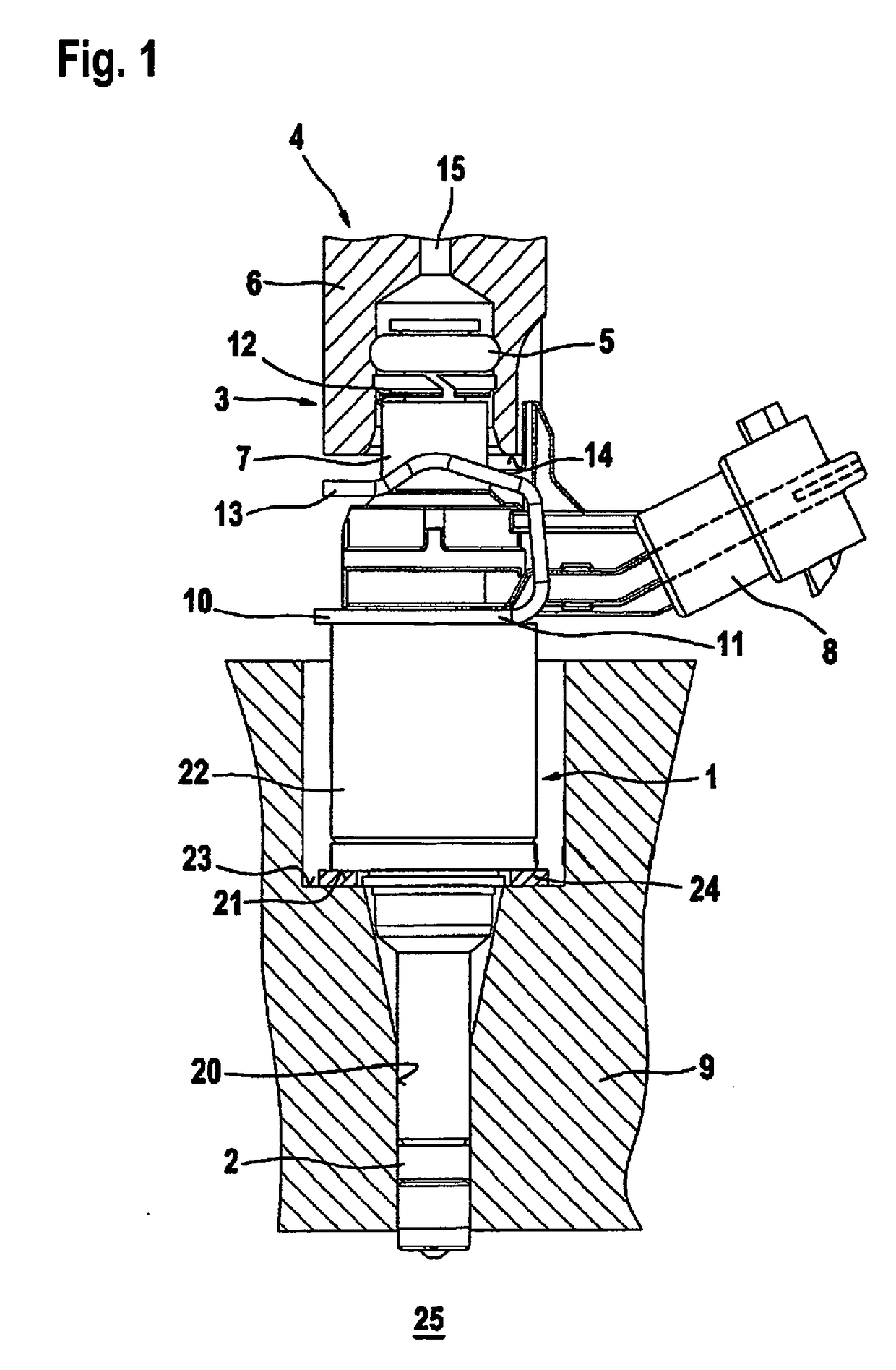 Decoupling element for a fuel-injection device