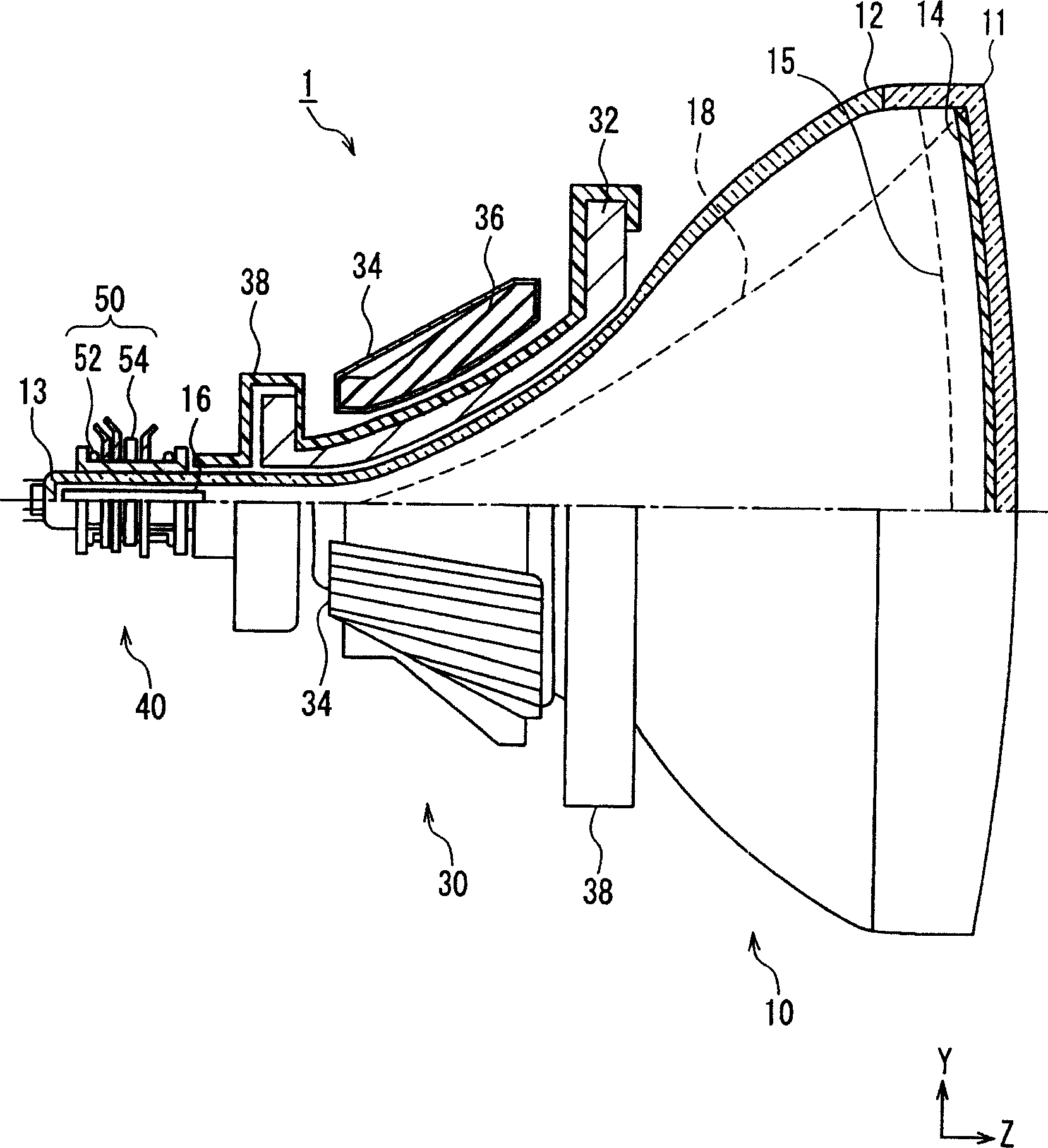 Velocity modulation coil apparatus and cathode-ray tube apparatus