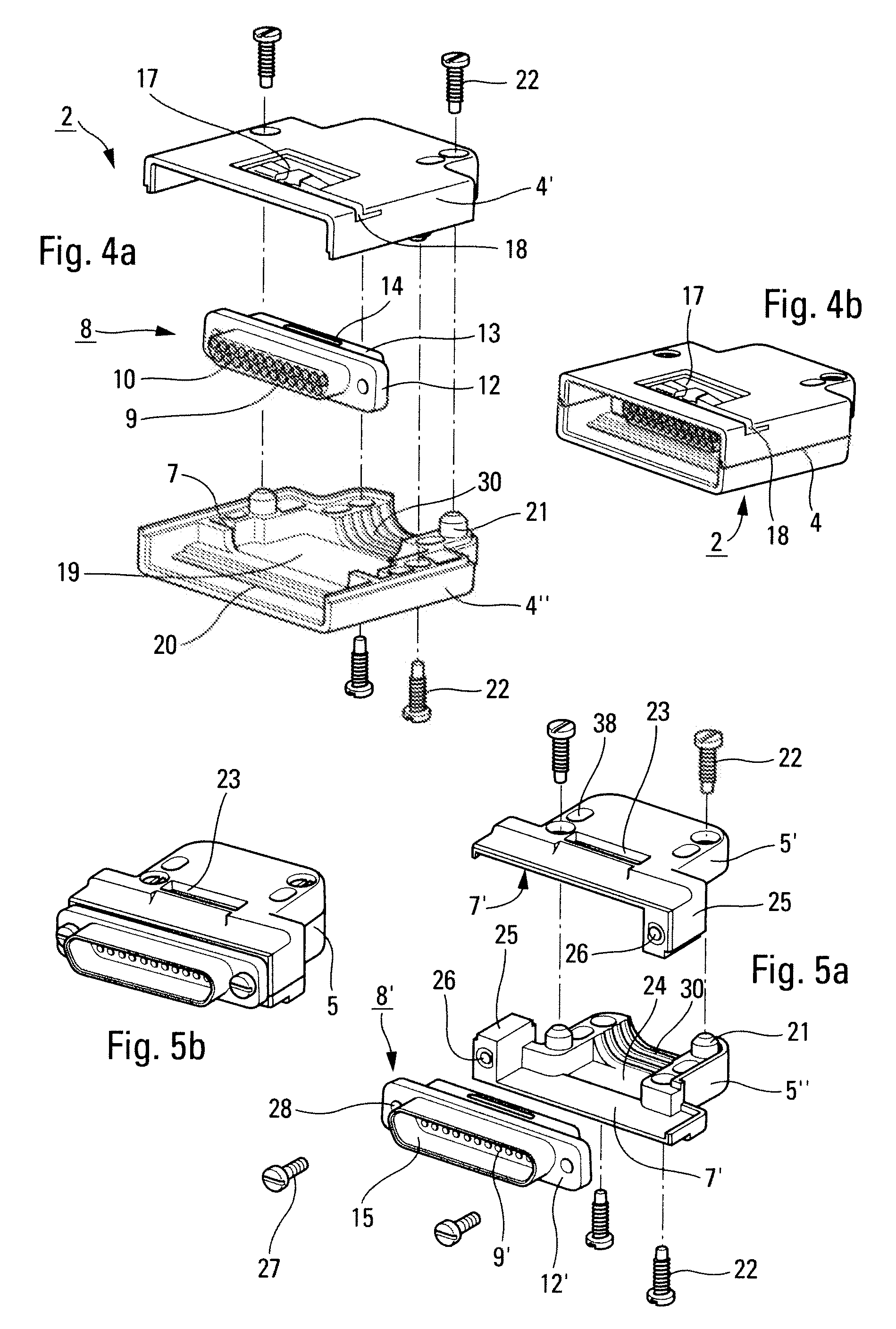 Locking device for a shielded sub-miniature connection assembly
