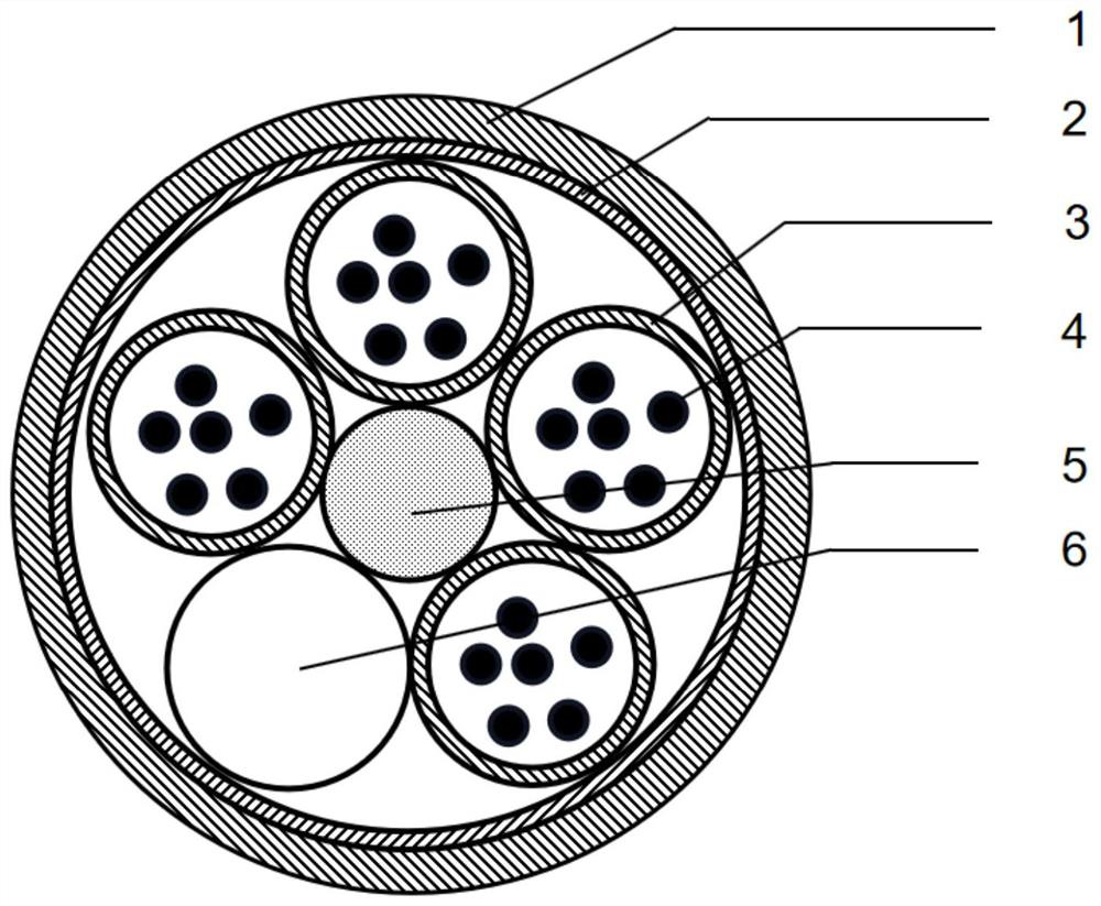 Enhanced layer-stranded optical cable and preparation process thereof