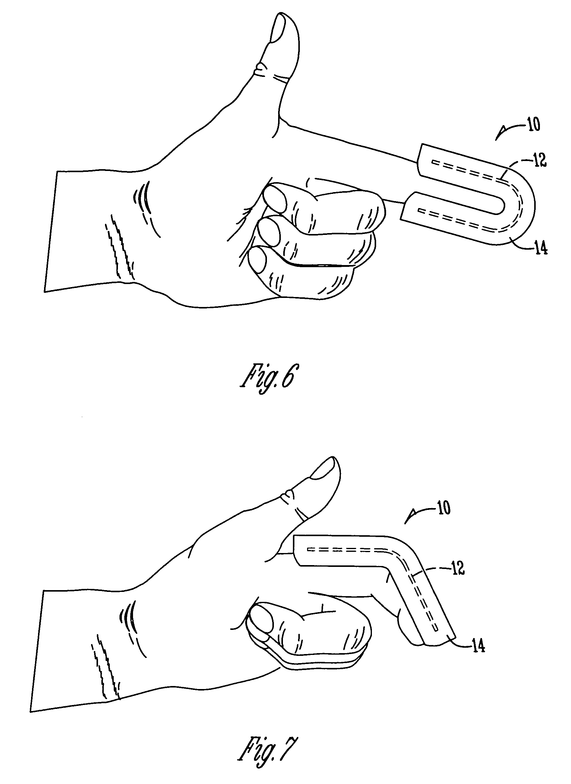 Cold pack finger splint