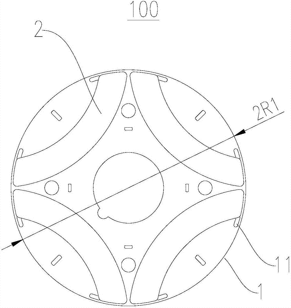 Rotor, motor, compressor and refrigerator