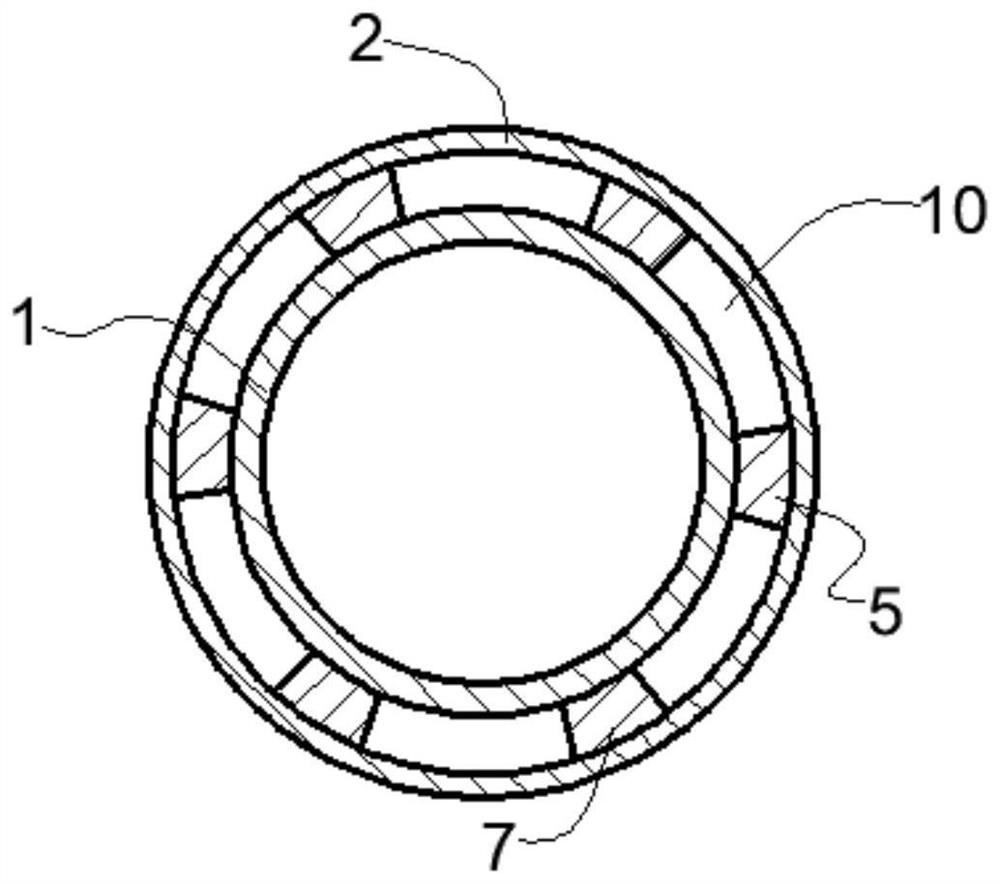 Swivel tube with compact liquid cooling