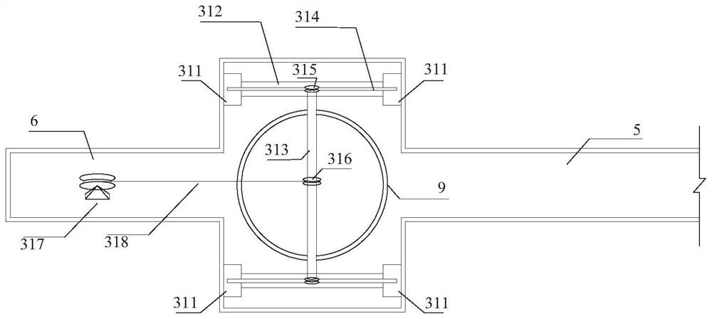 Vertical shaft construction method under environment sensitive area or space limited condition