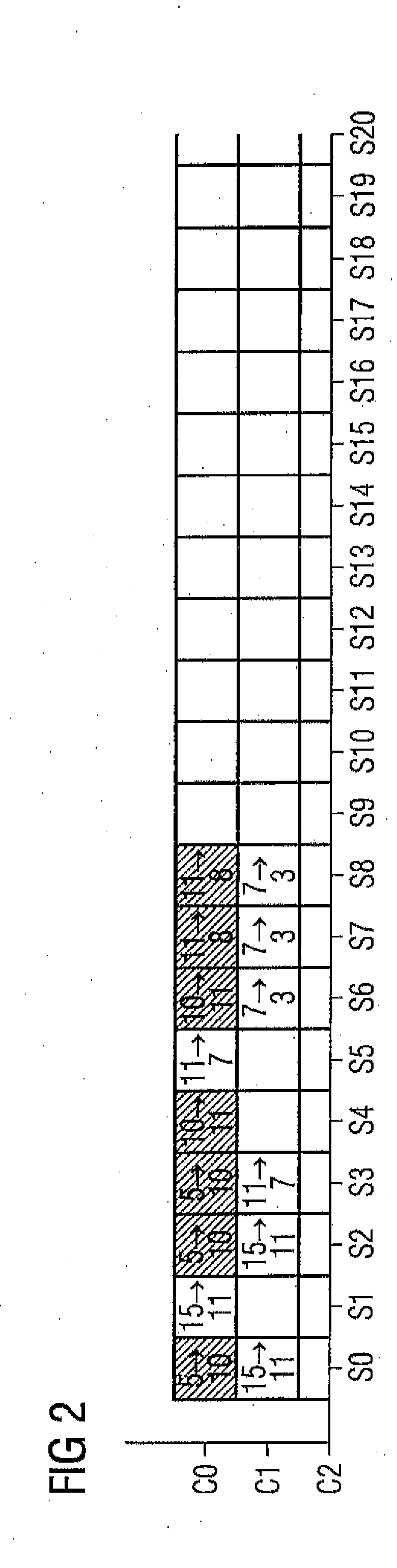 Method for Associating Time Slots with Links Between Network Nodes of a Wireless Interconnected Network