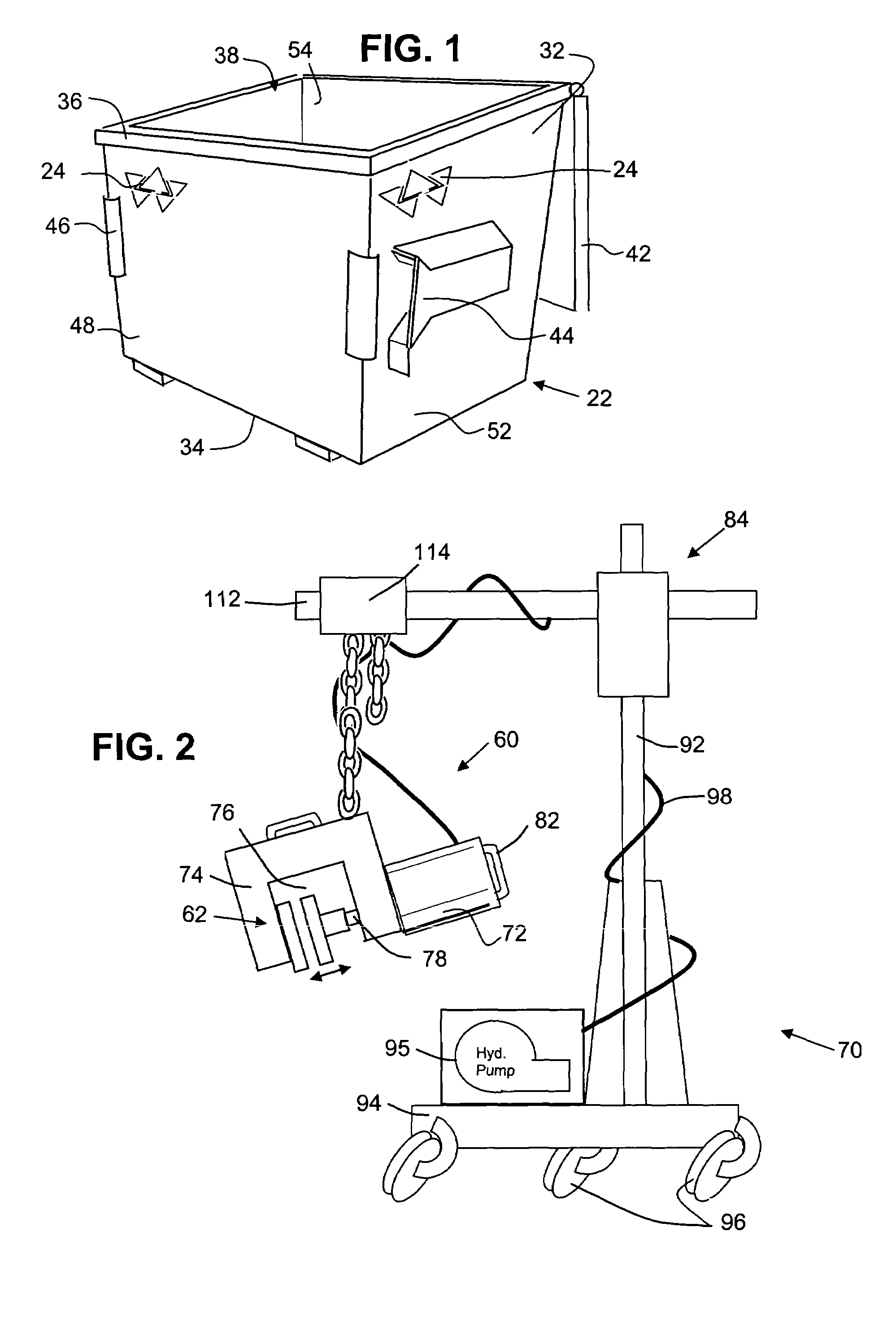 Method for embossing container walls