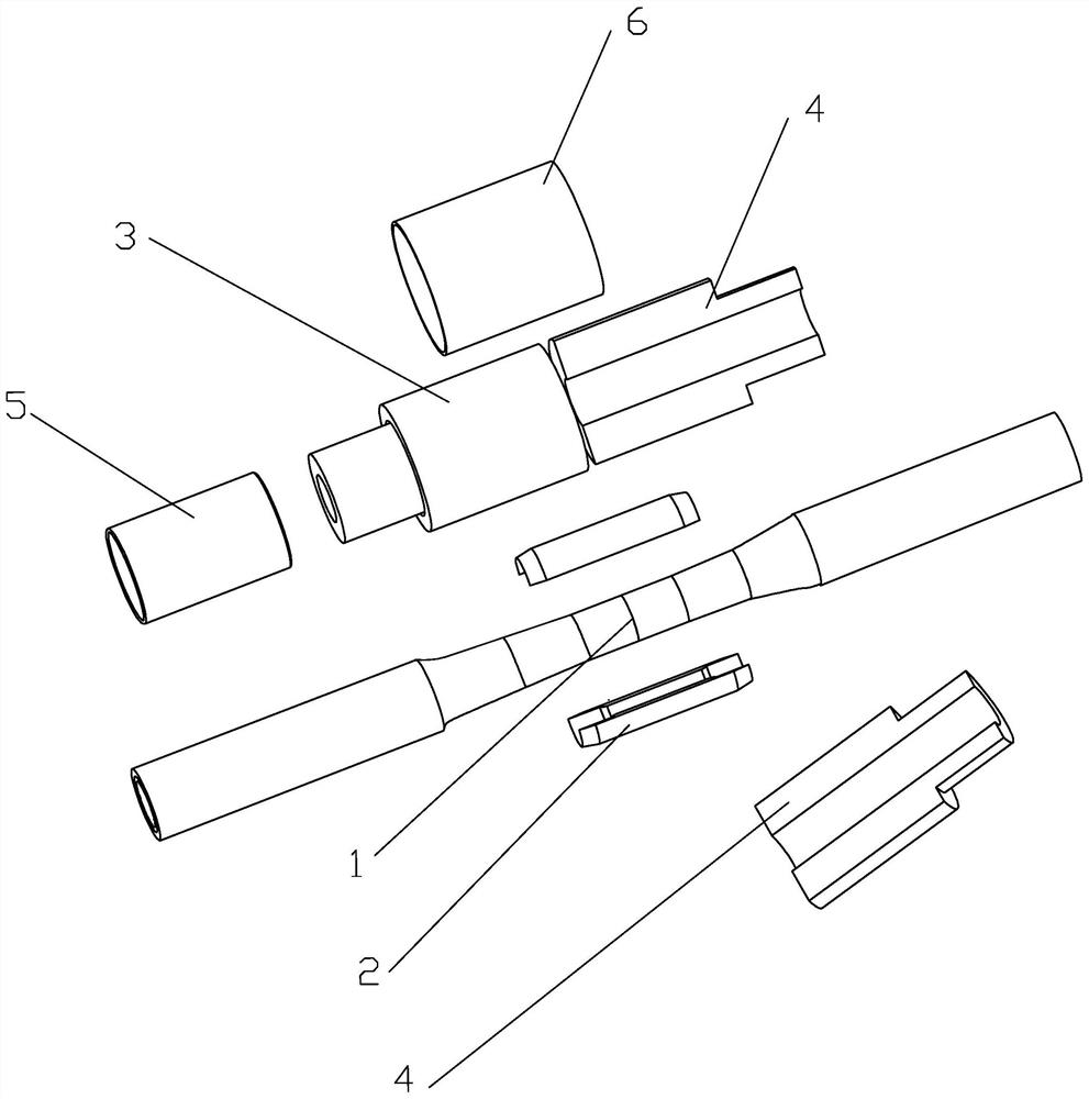 Prefabricated welding type cable insulation joint and manufacturing method thereof