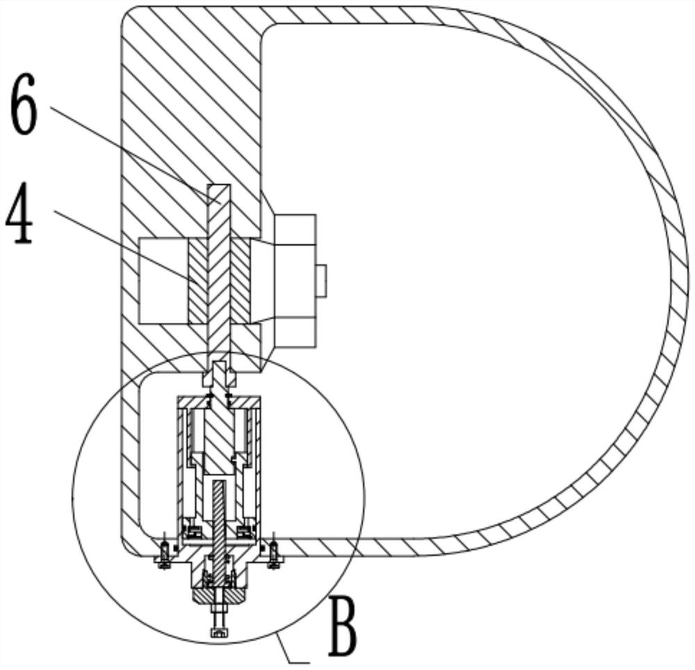 A swing check valve