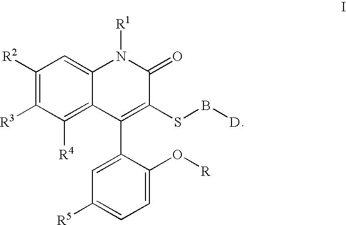 3-thia-4-arylquinolin-2-one derivatives